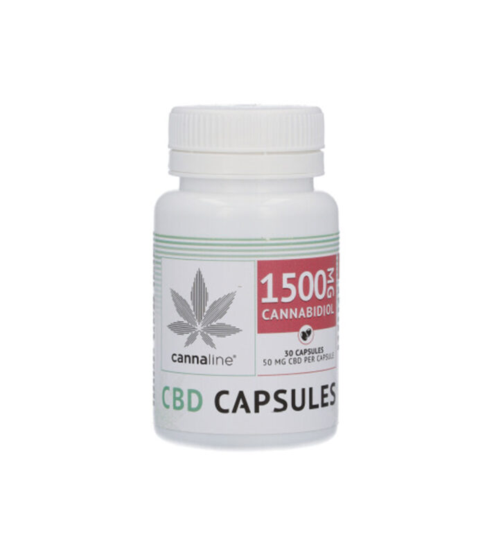 Cannaline 1500mg CBD Capsules