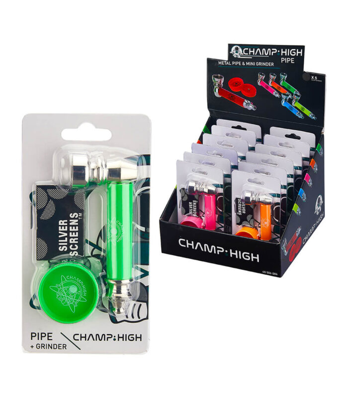 metal pipe with mini grinder