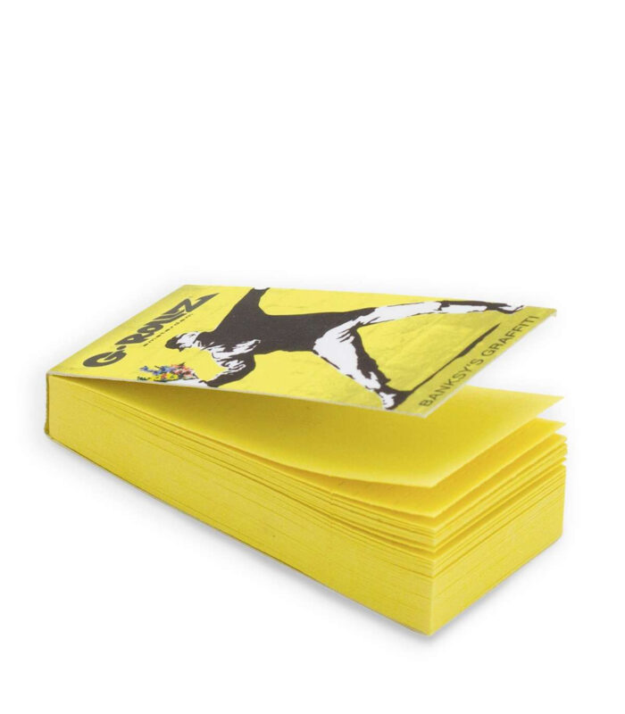 Grollz banksy yellow tips open