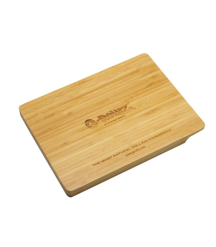 Grollz mixer bamboo rolling tray 2