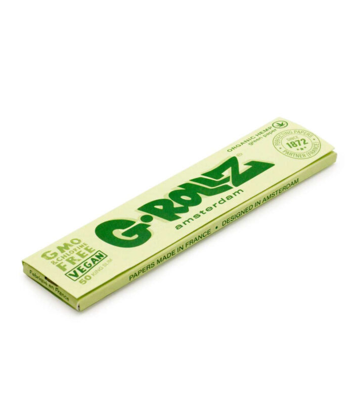 Grollz organic hemp green king size