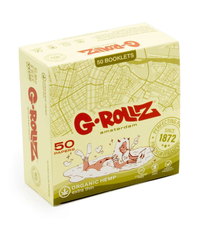 Grollz organic hemp thin king size