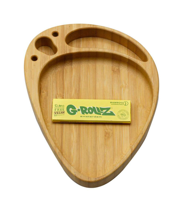 Grollz pallete bamboo rolling tray