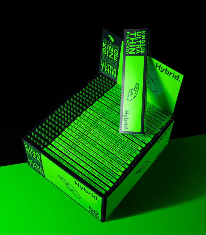 King Size Rolling Papers Hybrid 8