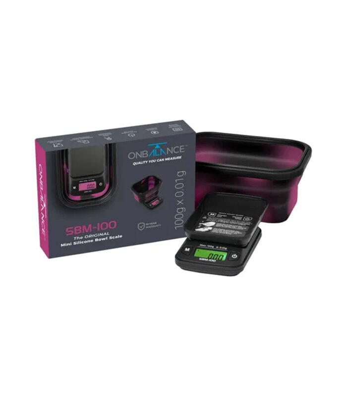on balance silicone bowl scale packaging