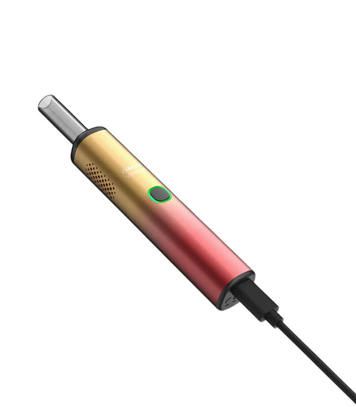 XMAX V3 Nano Dry Herb Vaporizer Red Yellow 8