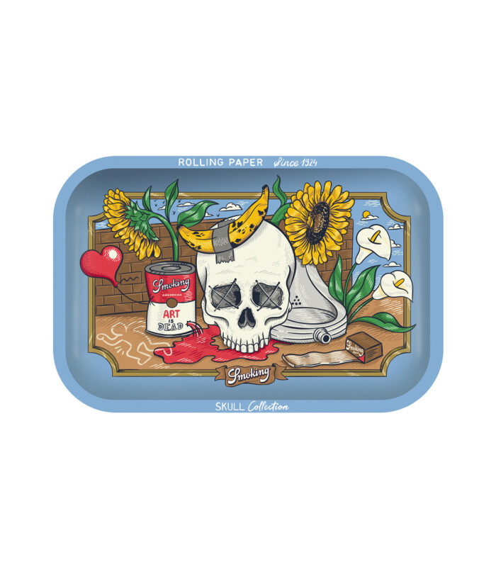 3D RT Skull art is dead front smoking tray